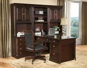   Kennett Square Executive Office Furniture Wall Computer Desk Unit
