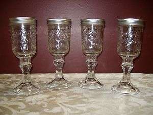 SET OF 4 NEW 8oz REDNECK HILLBILLY WINE GLASSES  