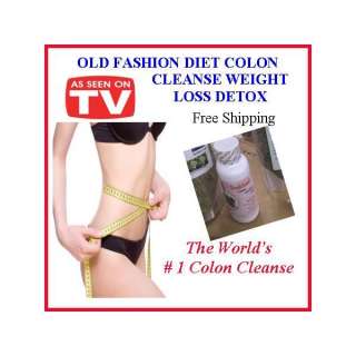 OLD FASHION DIET COLON CLEANSE WEIGHT LOSS DETOX  