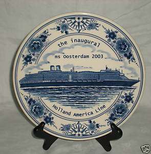 The Inaugural MS OOSTERDAM 2003 Holland America Line Cruise Ship 