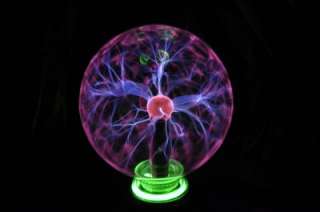 New 8 Large Plasma Ball Lightning Sphere Lamp   Watch Video on 