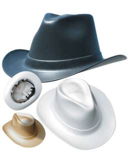 Cowboy Hard Hat 6 point Squeeze Lock Suspension   Black  