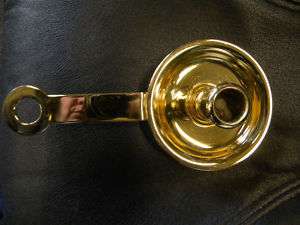 Baldwin Brass Chamber Candle Holder Candlestick  