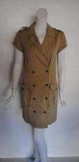 Rag & Bone womens alvey khaki button dress $395 New  
