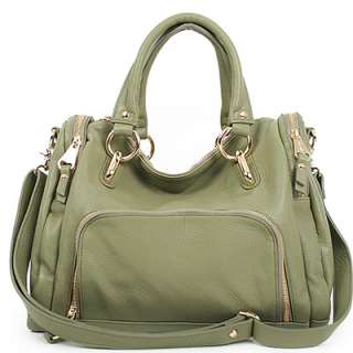 NWT Genuine leather JAY boston satchel handbag purse  