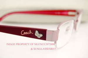 Brand New COACH Eyeglasses Frames 1028 CHEYENNE LIGHT ROSE 100% 