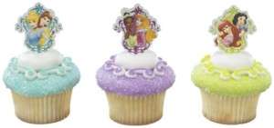 Disney Princess (12) Garden Trellis Birthday Party Cupcake Plastic 