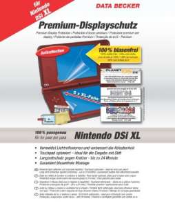 Nintendo DSi XL Schutzfolie 4er Set