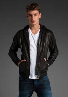 DIESEL Sweleat Jacket in Black 