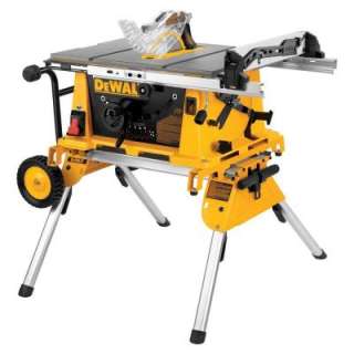   In. Jobsite Table Saw With Rolling Stand DW744XRS 