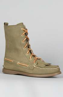 Sperry Topsider The Addison Boot in Olive  Karmaloop   Global 