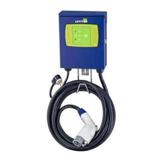 Leviton Evr Green 16 Amp Blue Level 2 Electric Car Charging Station 