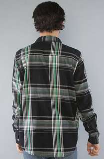 LRG The Uncle Blazer Buttondown Shirt in Black  Karmaloop 