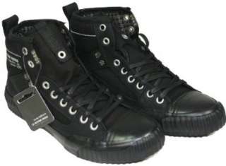 STAR Leder/Stoff Sneaker Modell Marker High schwarz  