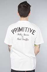 Primitive The CA Stitch Tee in White