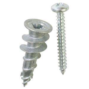   Pan Head Phillips Anchors With Screws 20 Pack 25216 