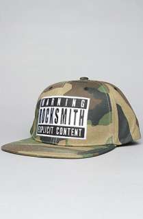 RockSmith The Explicit Snapback Hat in Camo  Karmaloop   Global 