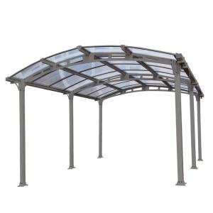 Palram Arcadia 5000 12 ft. x 16 ft. Car Port with Polycarbonate Roof 