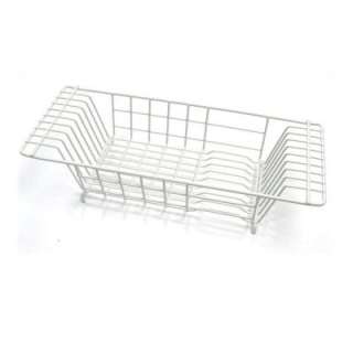 ClosetMaid 8 in. x 20 in. Kitchen Sink Dish Drainer in White 3921 at 