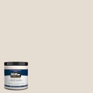 BEHR Premium Plus 8 oz. Designer White Interior/Exterior Paint Tester 