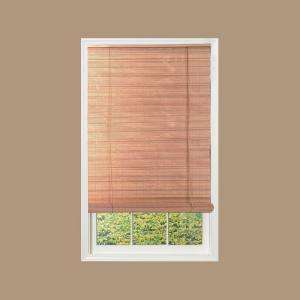 Lewis Hyman Tan Woodgrain Roll Up Blinds (Price Varies by Size 