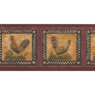 Brewster 10.25 in. Rooster Border 137B53239 
