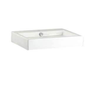 American Standard Studio Above Counter Vitreous China Bathroom Sink in 