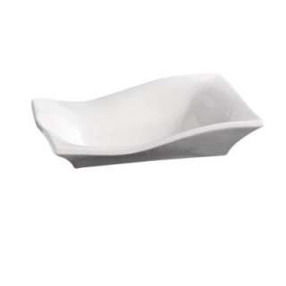 Porcher Zen Above Counter Bathroom Basin in White 15050 00.001 at The 