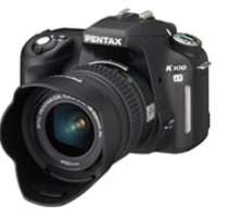 Pentax K100D SLR Digitalkamera (6 Megapixel, Bildstabilisator) mit DA 