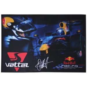 Neue Red Bull Racing Sebastian Vettel Flagge Formel 1 OVP  