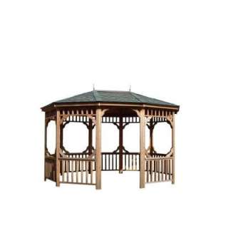 Handy Home Products Monterey 12 ft. x 16 ft. Oval Gazebo 19505 1 at 