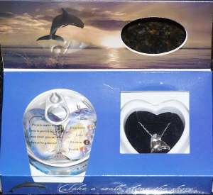 Wish Pearl from Oyster plus Necklace ~ Dolphin  