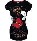 Womens Ladies Girls Disney T Shirt Minnie Mouse Geek Chic Sizes 6 20 