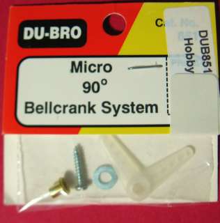   90 Degree) Bellcrank System DUB851 / 851 RC Airplane Building Parts