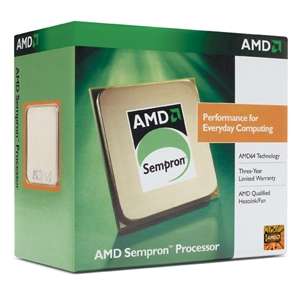 AMD Sempron 3200+ Processor SDA3200CWWOF   1.80GHz, 128KB Cache 