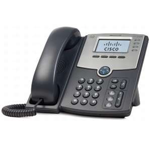 Cisco SPA 504G 4 Line IP Phone w/disp PoE PC Ports 