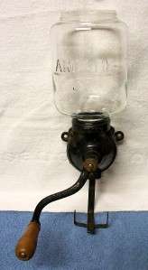 Antique Arcade No 25 Crystal Coffee Grinder Mill For Parts Or 