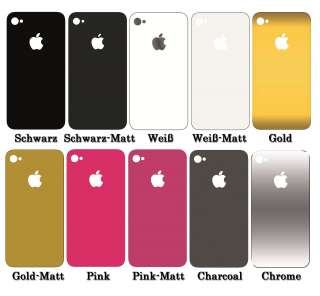 Apple iPhone 4 4G 4S Vinyl Schutzfolie Dekor Skin Folie Case Cover 