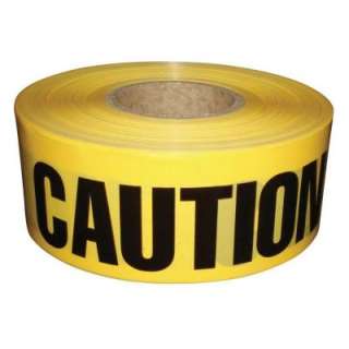   Flag 3 in. x 1,000 ft. Caution Barricade Tape CBT3 