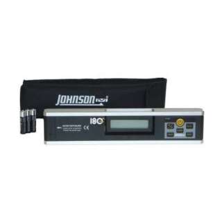 Johnson Electronic Level Inclinometer With Rotating Display 40 6080 at 