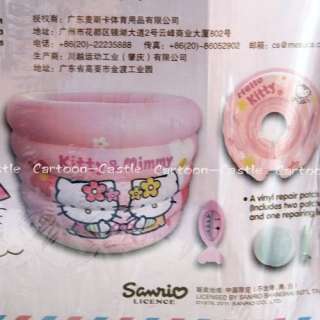 Hello Kitty Inflatable Children Bath Swimming Pool Pink  
