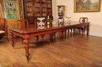 Victorian Walnut Dining Table Diner 10 ft English  