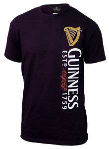 Guinness Est. 1759 Plum Tee Shirt  