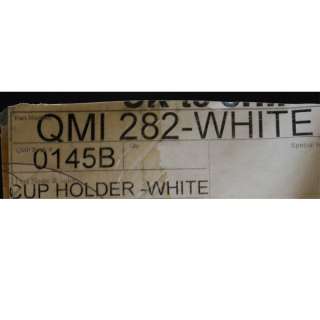 STANDARD QMI282 WHITE BOAT CUP HOLDER PAIR  