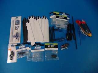 Flite Blade CP Pro 2 Plus Electric R/C Helicopter Parts Lot Blades 
