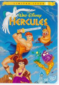 HERCULES Limited Issue RARE Walt Disney DVD Made in USA  