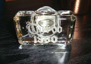 Rare Amazingly Cool Solid Glass Cuervo 1800 Tequila Decanter Stopper 