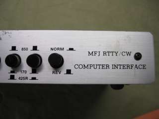 MFJ Model 1224 RTTY/CW Computer Interface MFJ 1224  