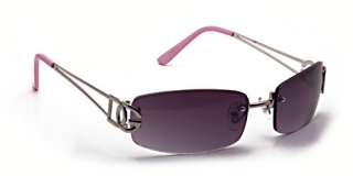 Wire Frame Rimless DG Sunglasses Unisex Mens Womens Fashion Glasses 