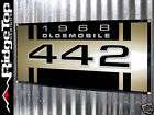 1968 68 Olds 442 emblem banner sign 18x36